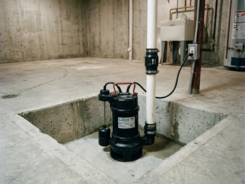 Sump Pump Installation Plumber in Rockville, MO